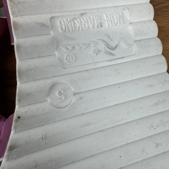 Big Kids Girls Nina Lacey Metallic Pink Strappy Platform Sandals Size 5 Y GUC - Picture 10 of 10